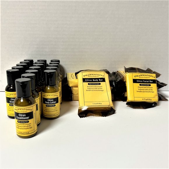 Pharmacopia Citrus Other - Pharmacopia Citrus: Shampoo, Conditioner, Body Lotion, Body Bars, Facial Bars